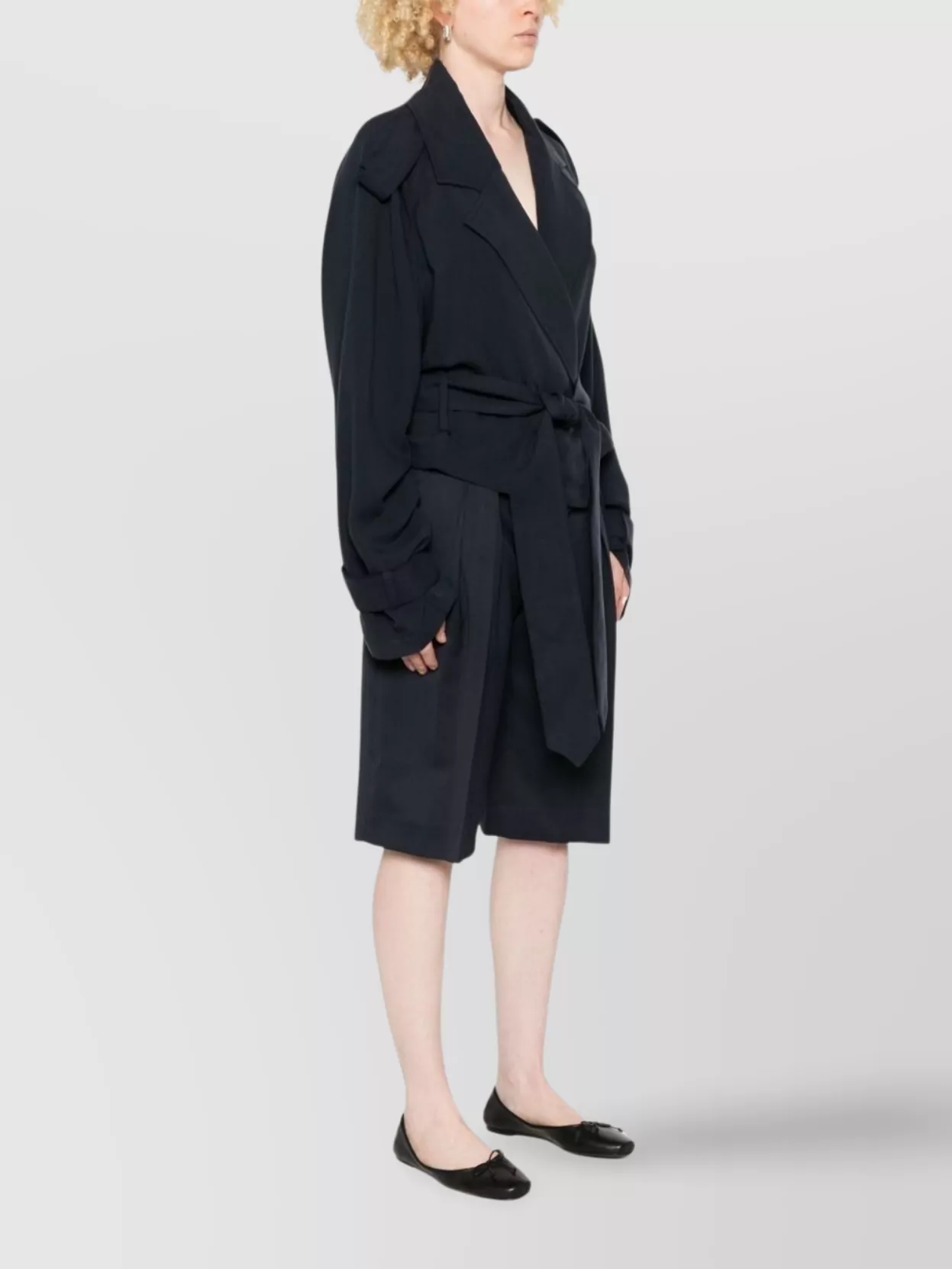 The Frankie Shop Short Trench Coat Simona