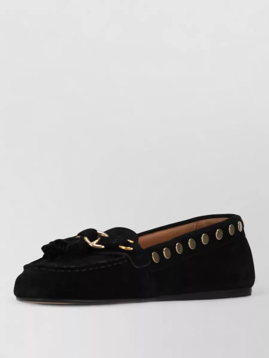Isabel Marant suede leather loafers