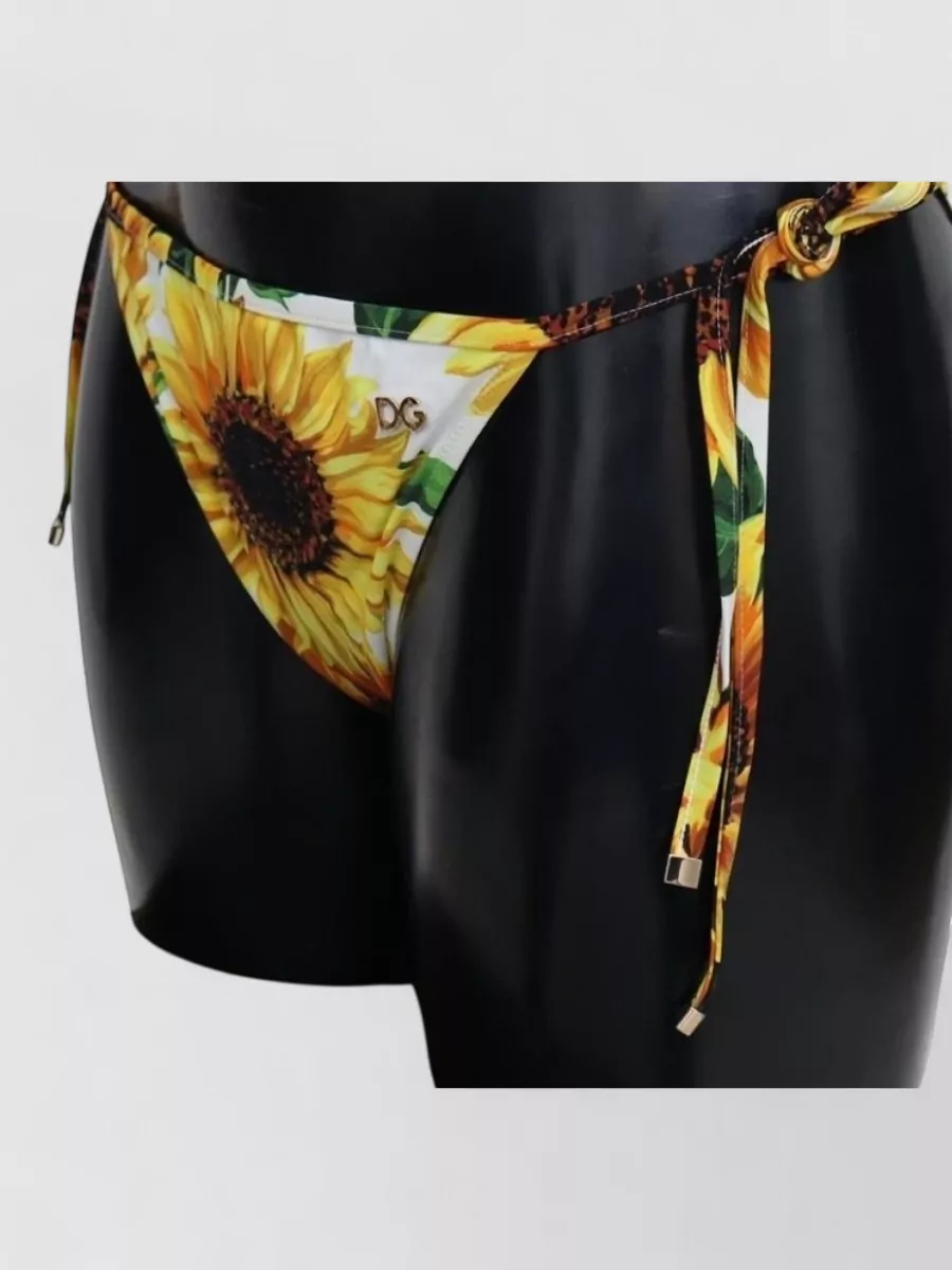 Dolce&Gabbana Logo Lace Leggings Underwear