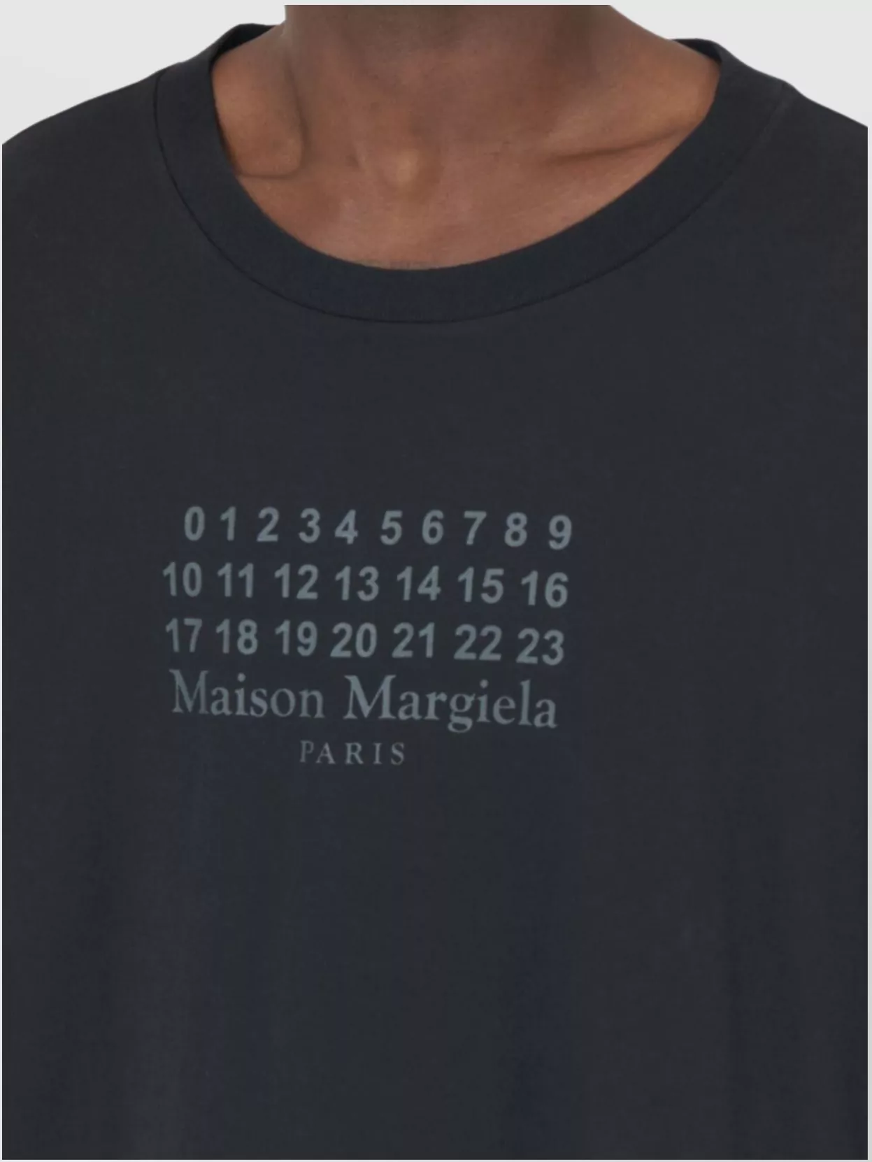 Maison Margiela Logo Graphic Print Relaxed Fit T-Shirt