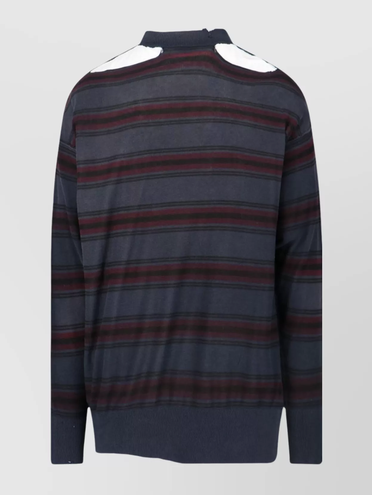 Balenciaga Striped Crewneck Sweater Long Sleeves