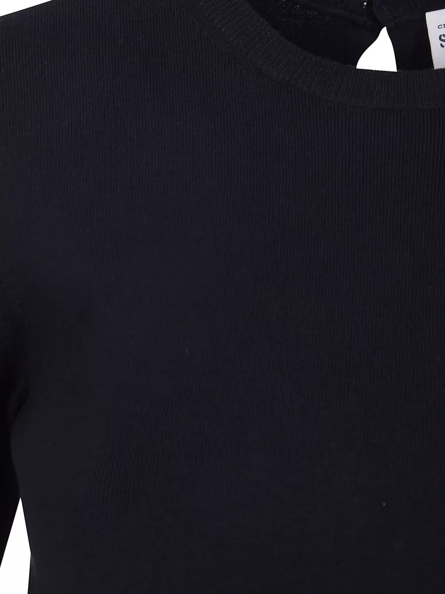 Semicouture 3/4-Sleeve Sweater