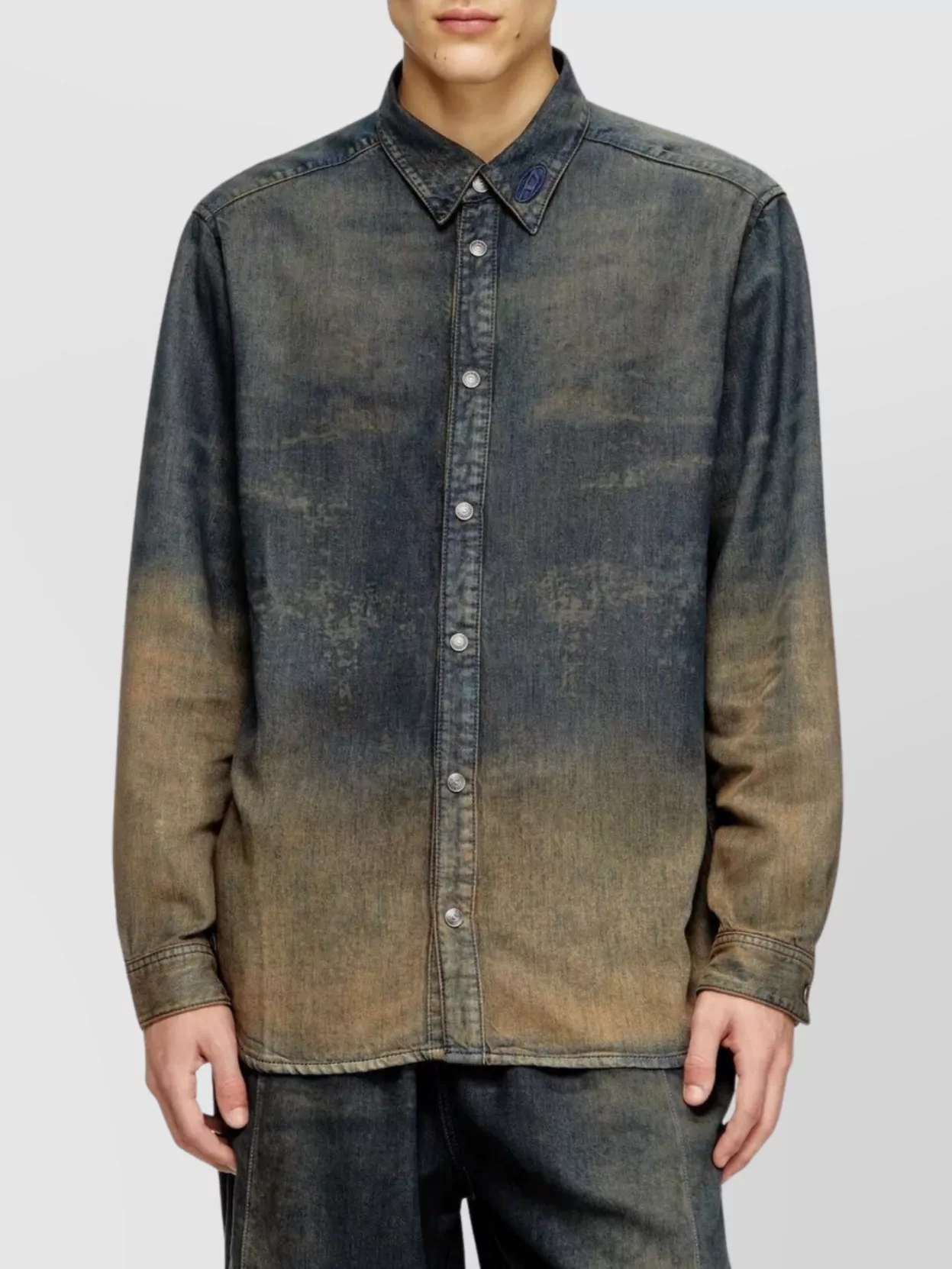Diesel Simply Long Sleeve Shirt Logo