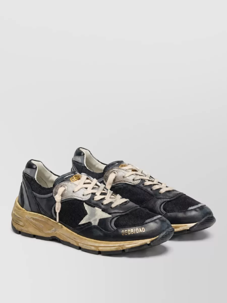 Golden Goose leather low-top sneakers