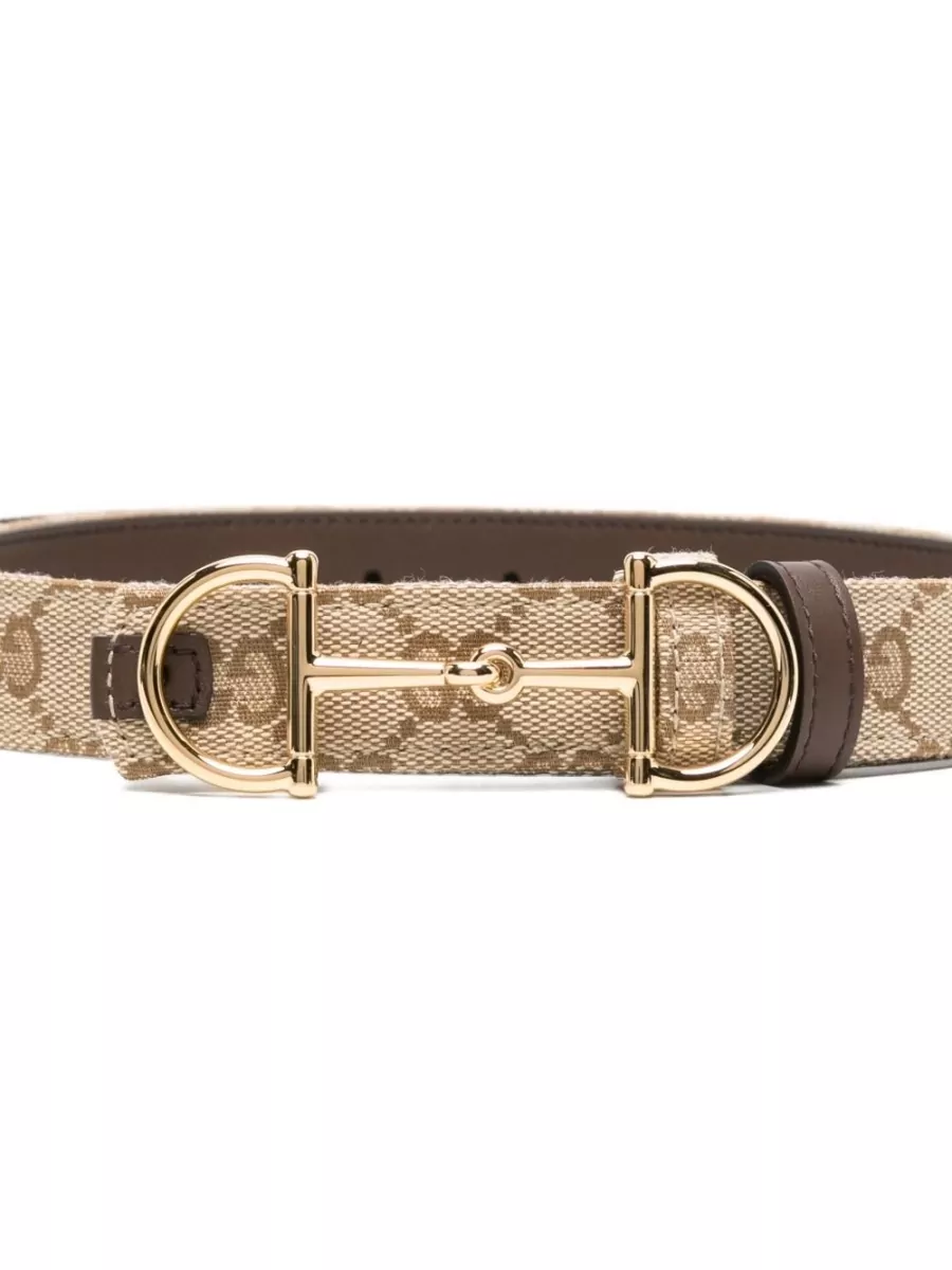 Gucci Reversible Gg Supreme Canvas Belt