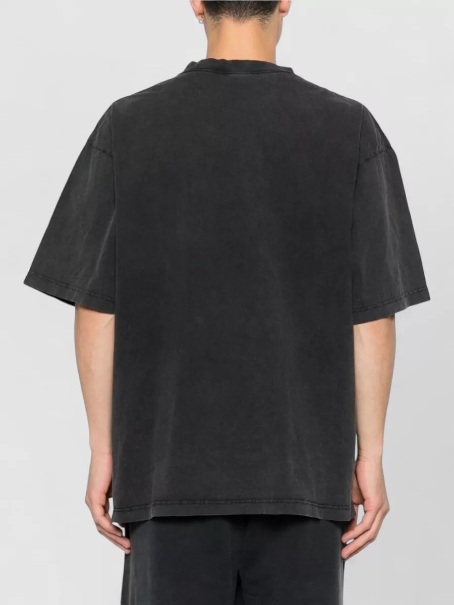 Balenciaga Crew Neck Oversized T Shirt Graphic Print