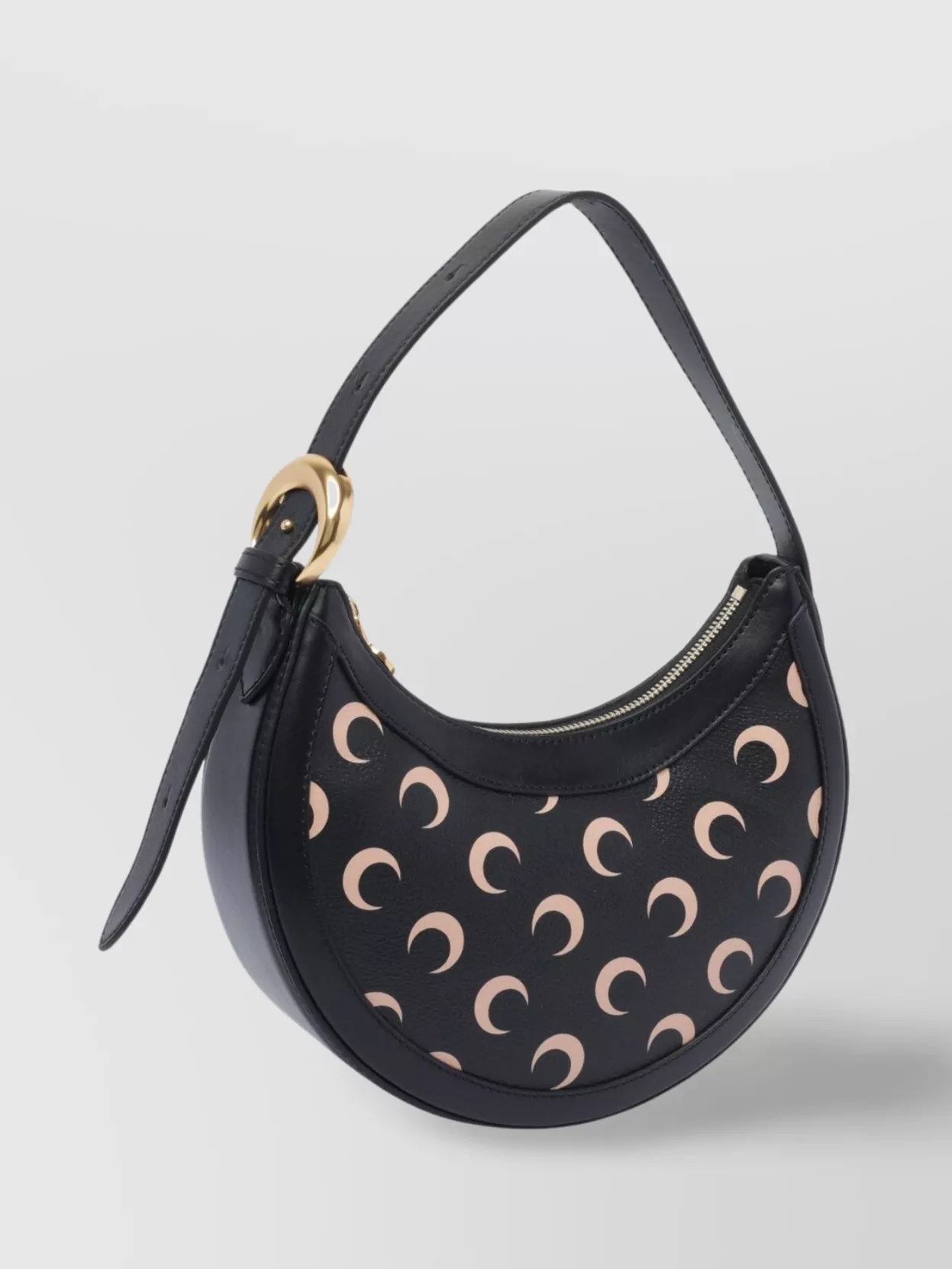 関送込★MARINE SERRE★Moon Canvas Eclips ショルダーバッグ Moon Canvas Eclips Mini • Marine Serre