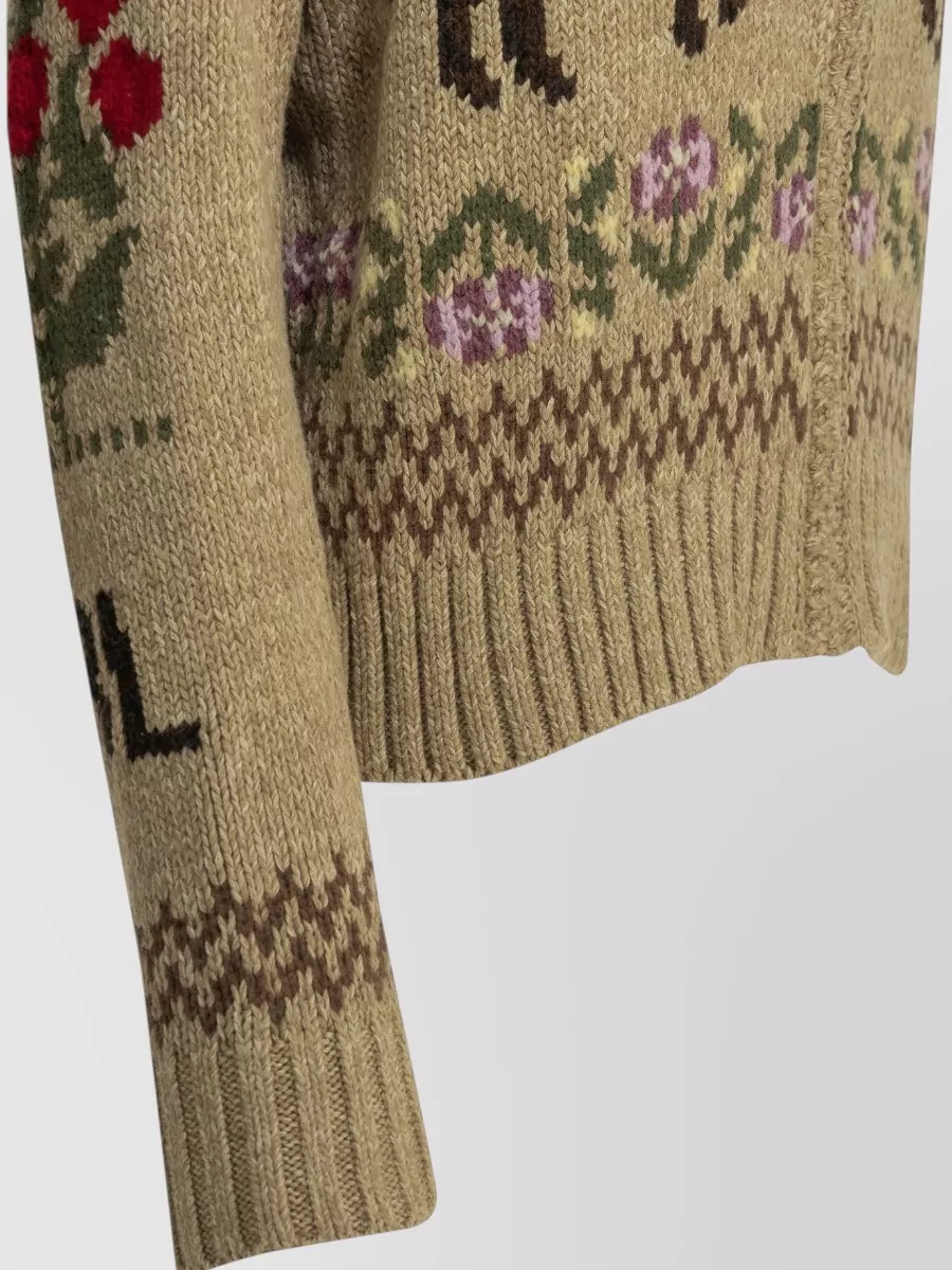 Polo Ralph Lauren Textured-Knit Cardigan