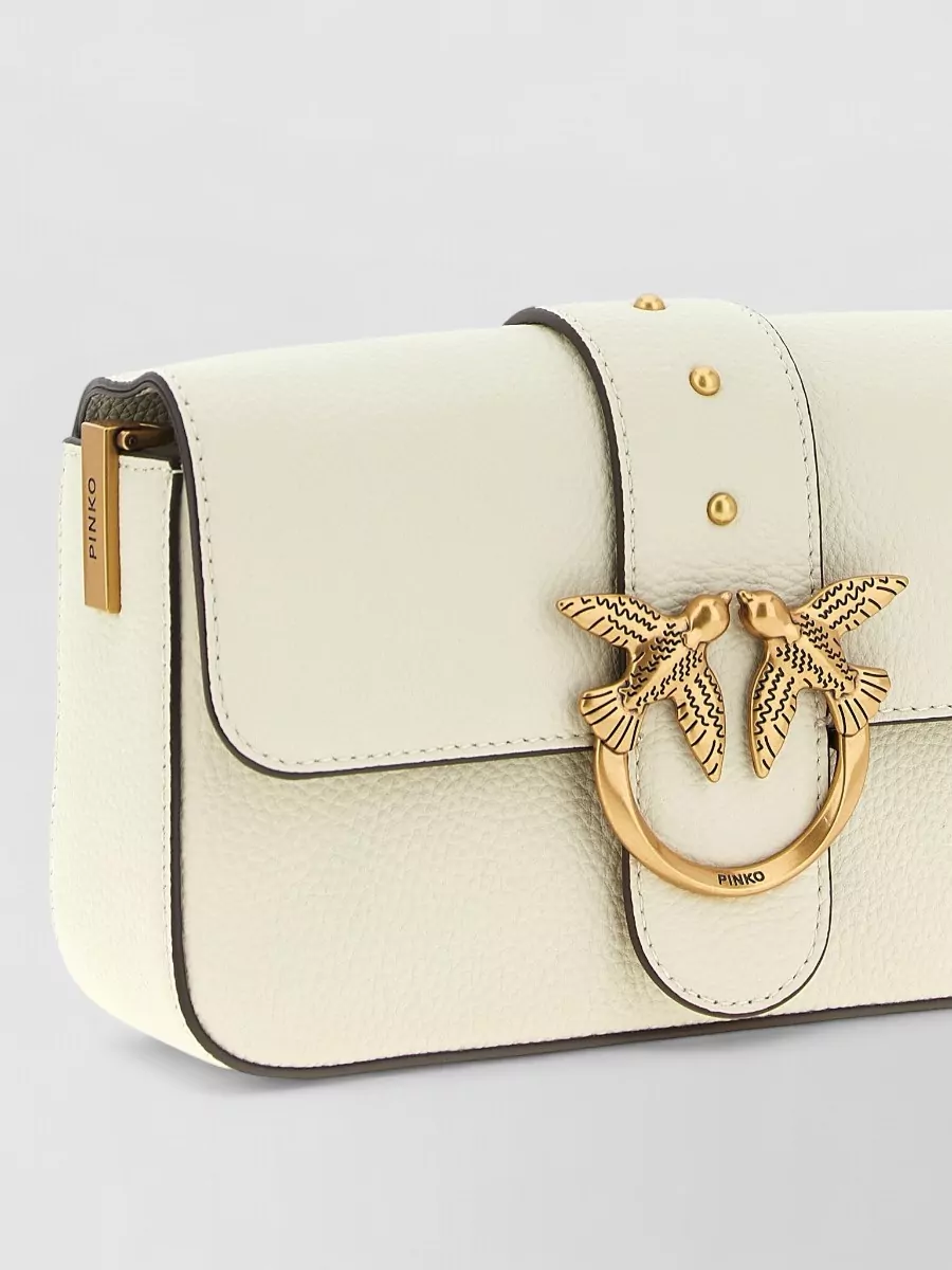 Pinko Love Bag One Mini Leather Shoulder Bag