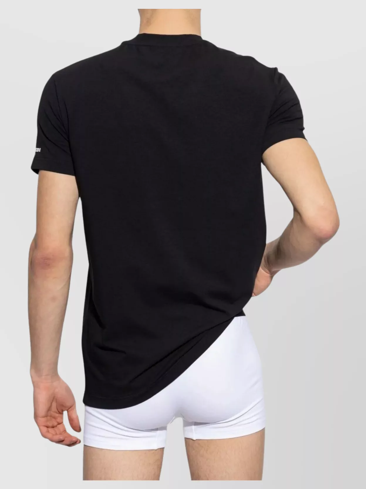 Shop Dsquared2 Printed Logo T-shirt (pack Of Two)
