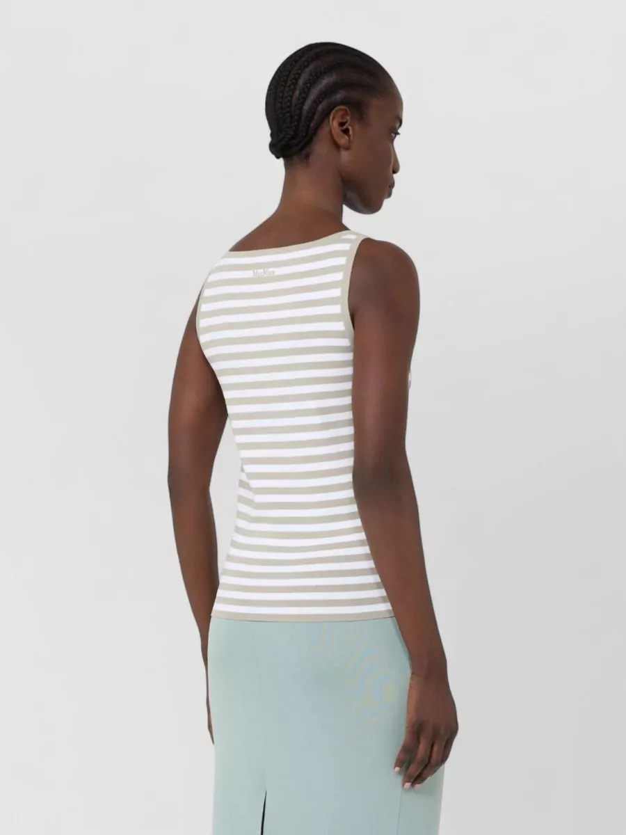 Max Mara Slim-Fit Ribbed Tank Top