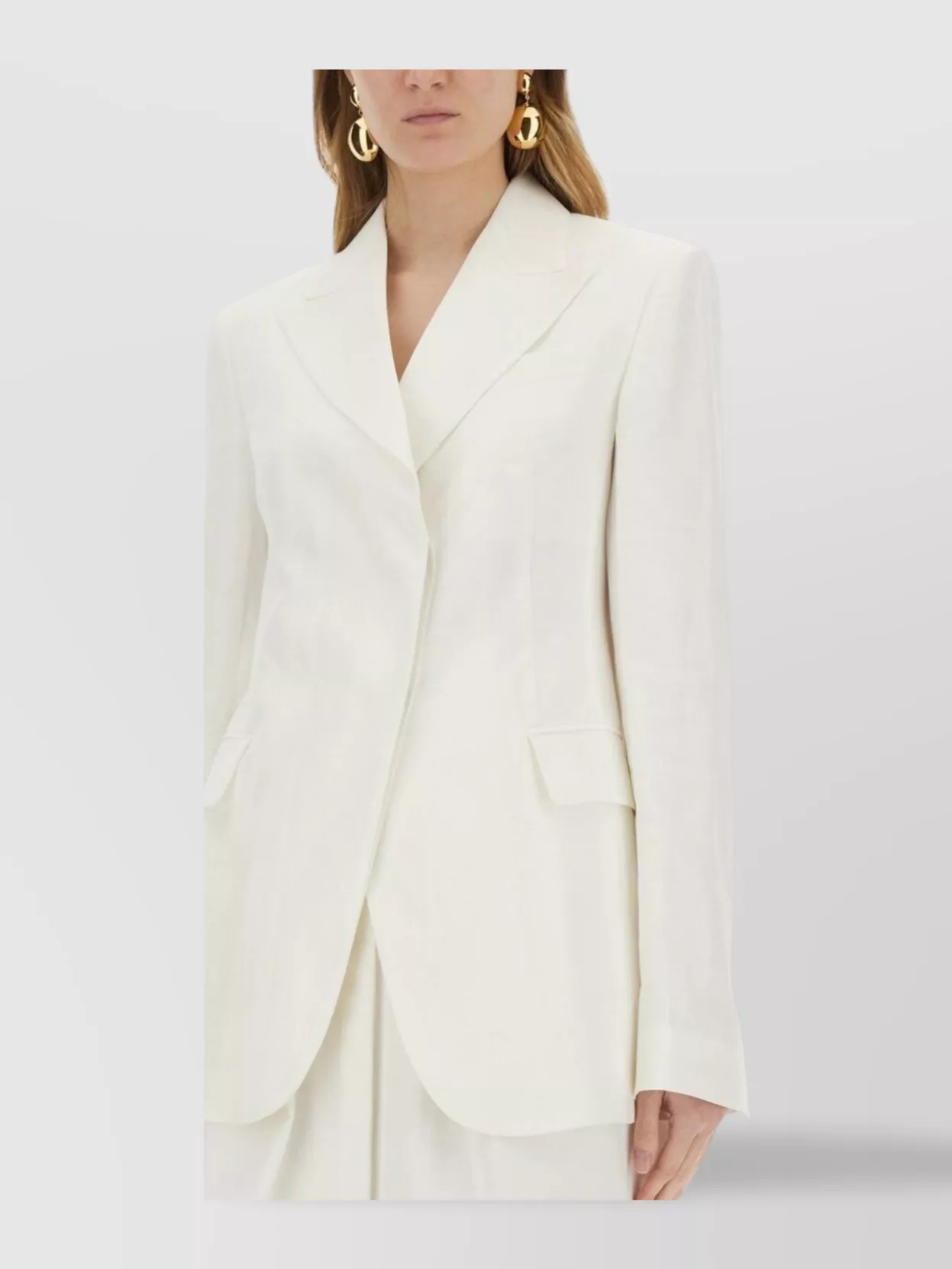 Sportmax Slim Fit Jacket Flap Pockets