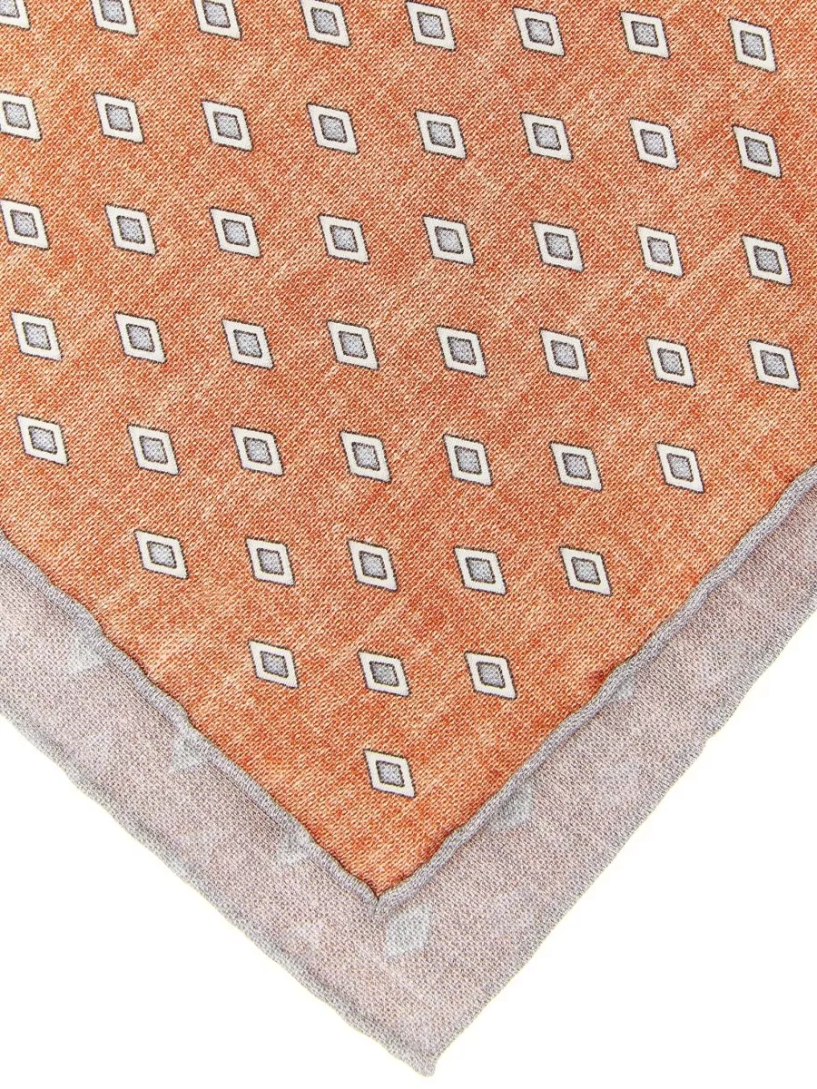 Brunello Cucinelli Silk Printed Scarf