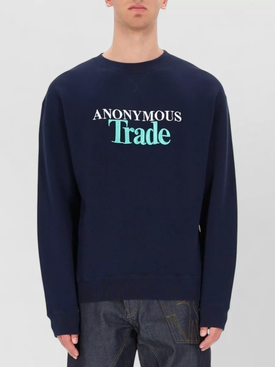 Jw Anderson Cotton Anonymous Trade Sweatshirt