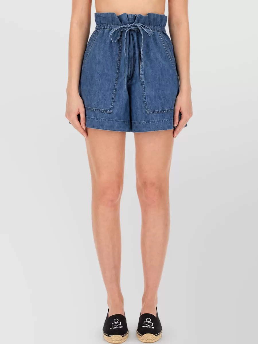 Isabel Marant Etoile Cotton Knee-Length Shorts