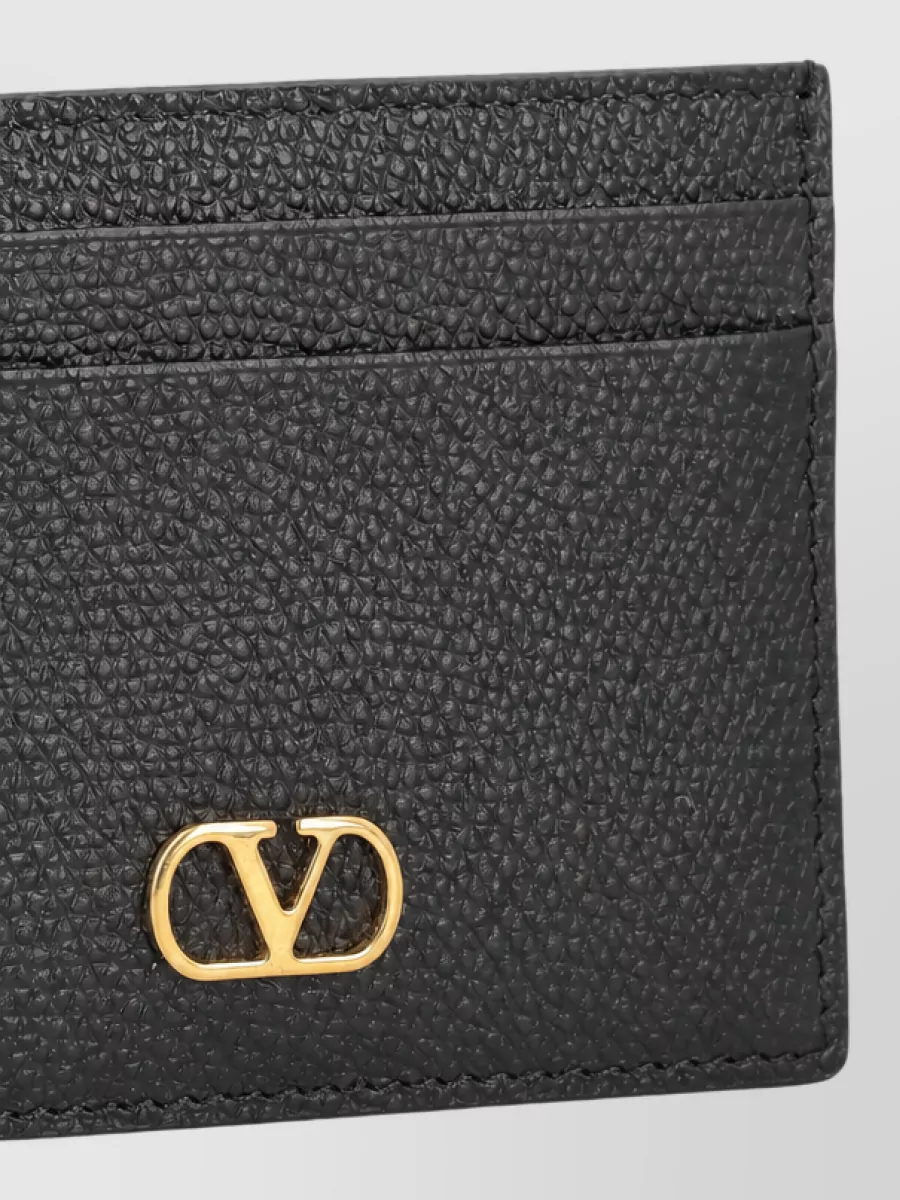 Valentino Garavani Leather Card Holder