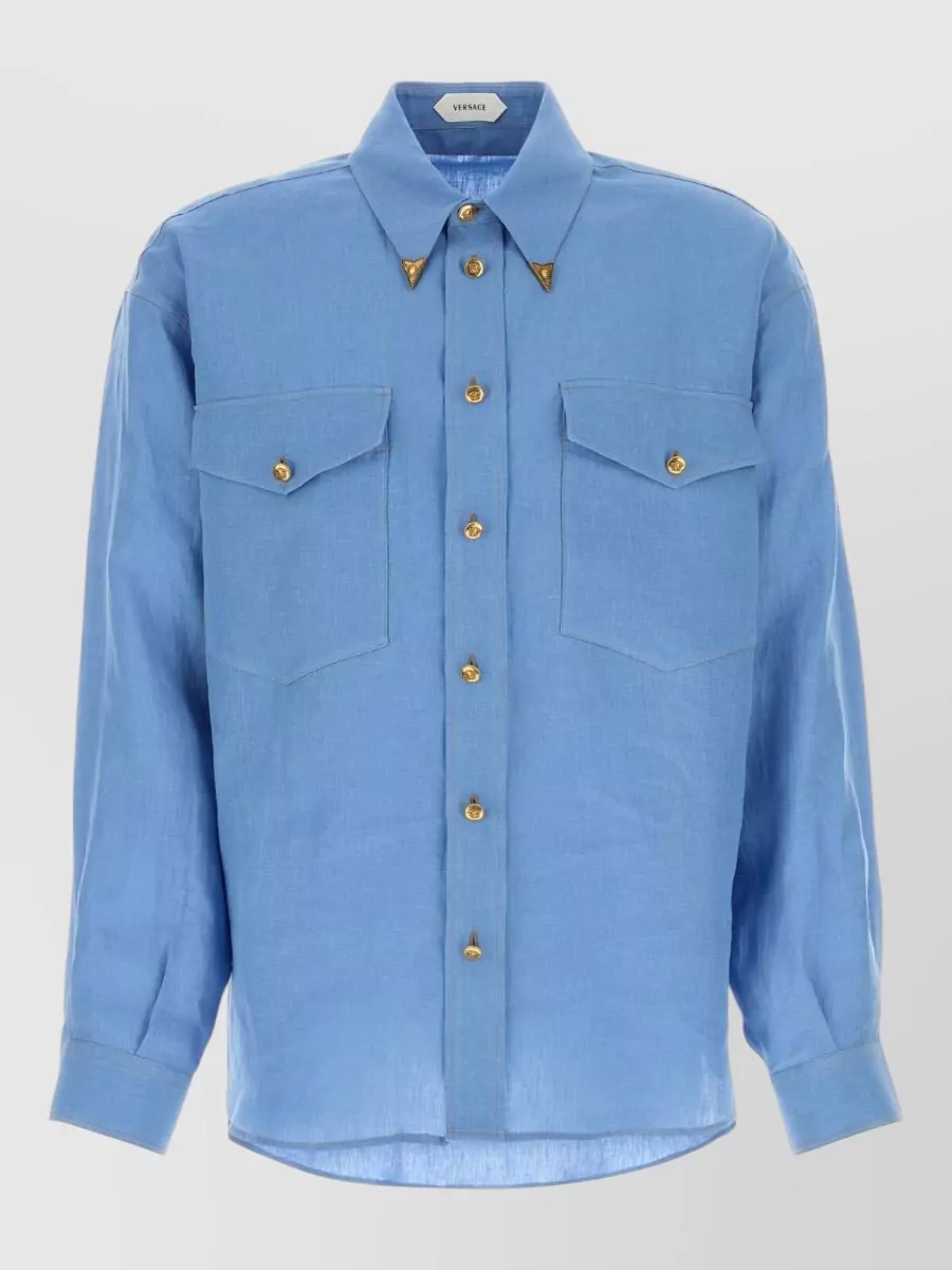 Versace linen shirt