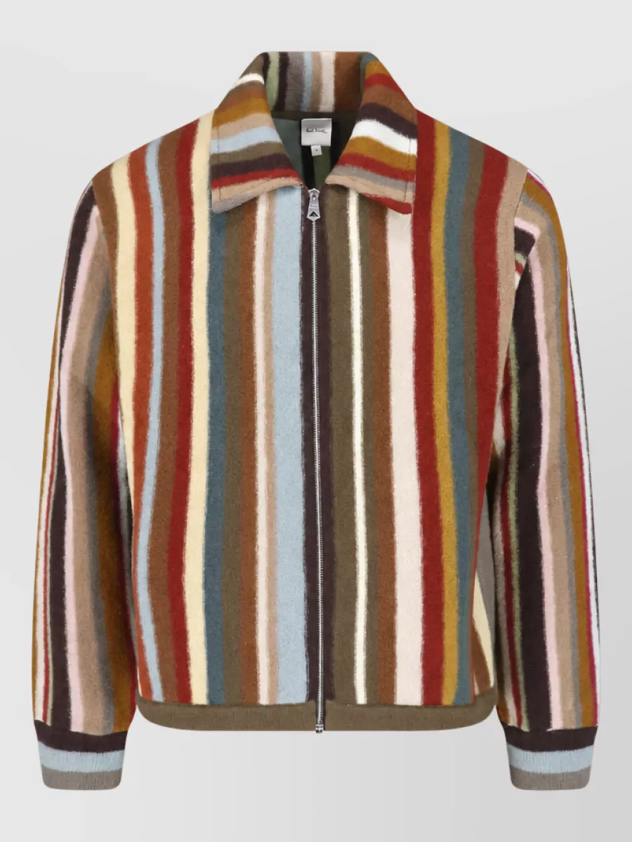 Paul Smith merino wool crewneck jacket