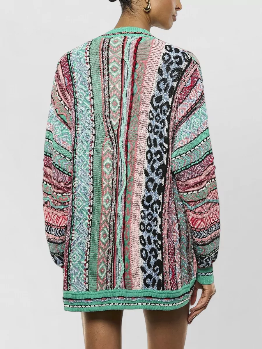 Laneus Oversized Knit Cardigan