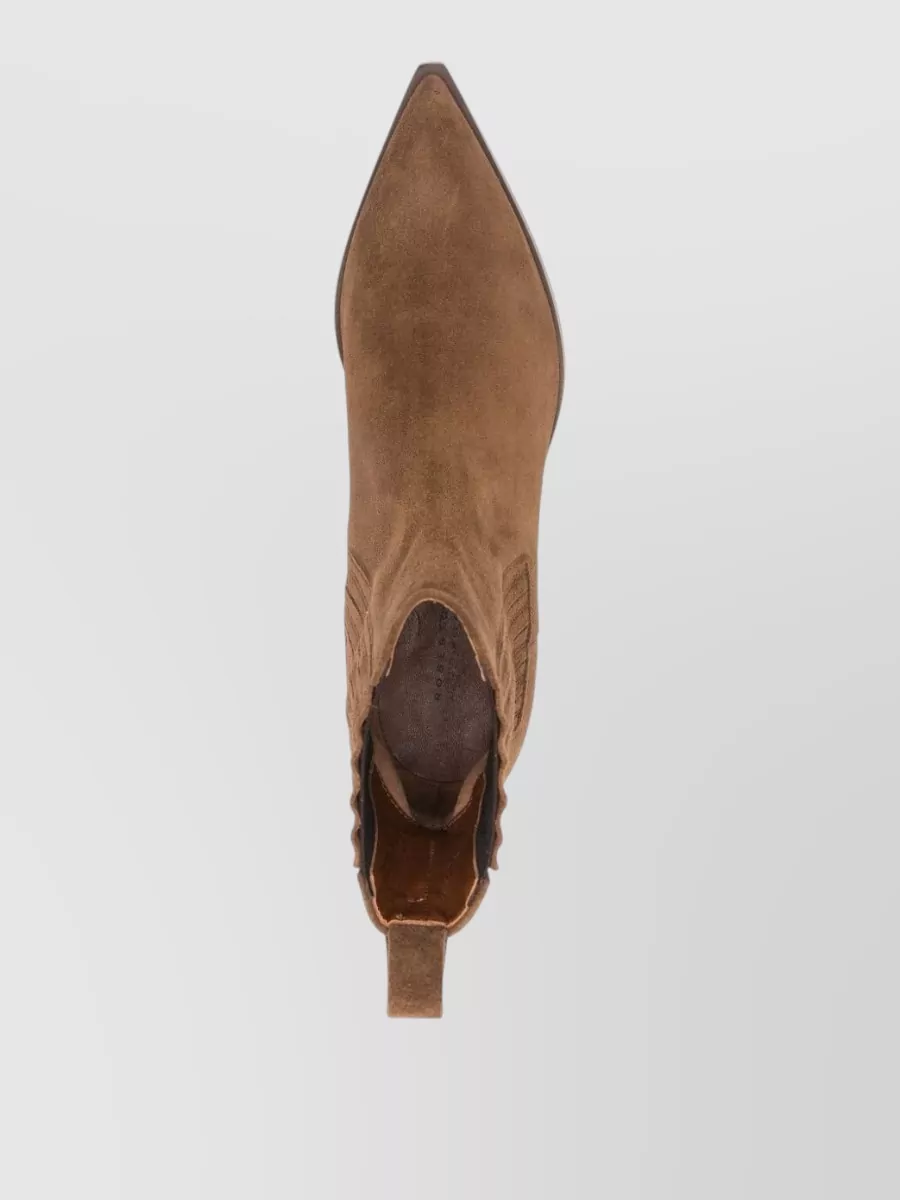 Roberto Festa Suede Leather Ankle Boots