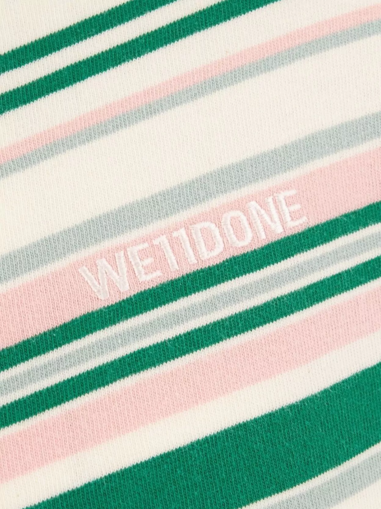 We11 Done Striped Crew Neck Long Sleeves T-Shirt