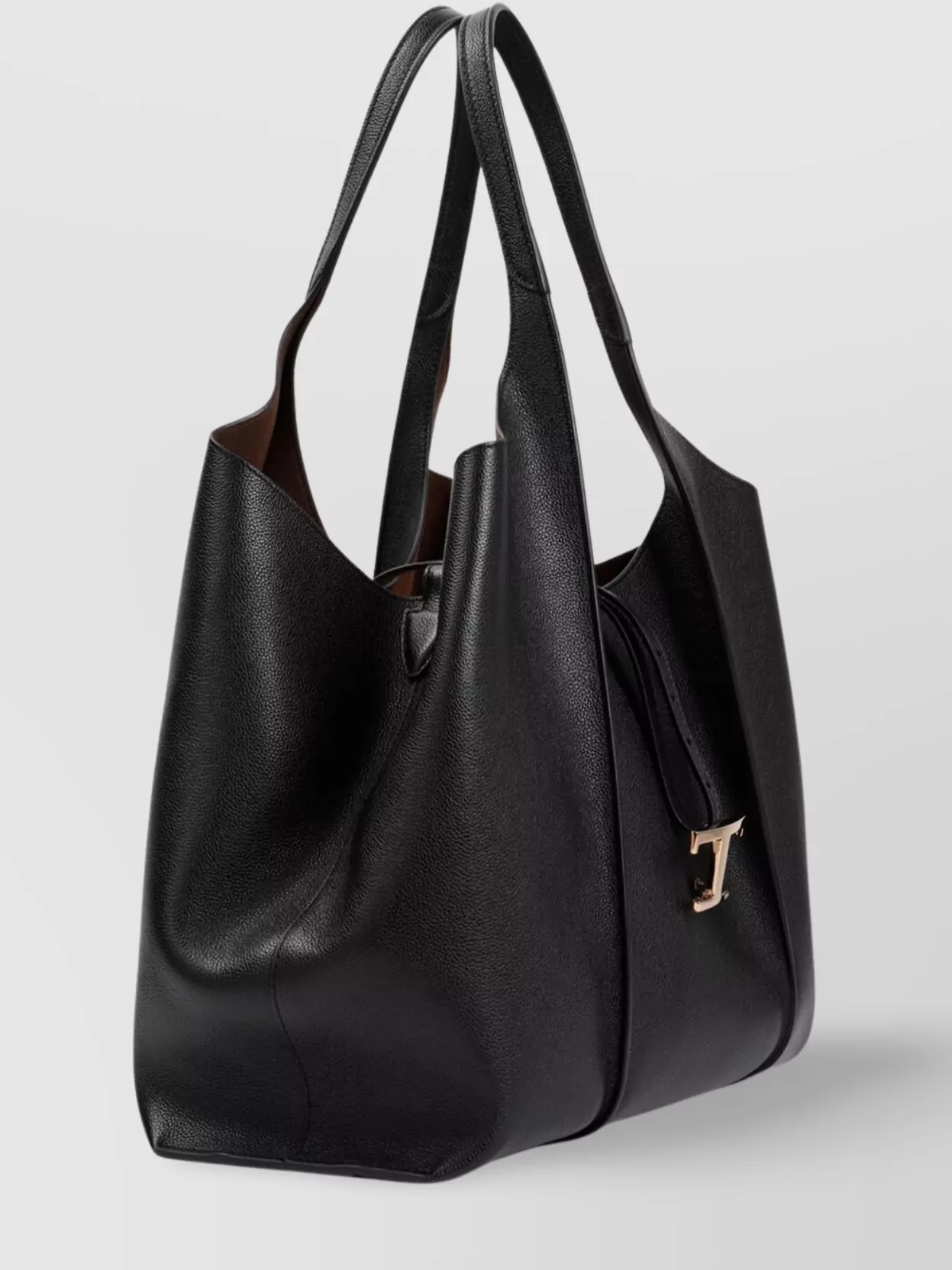 Tod's T Buckle Top Handle Shoulder Bag