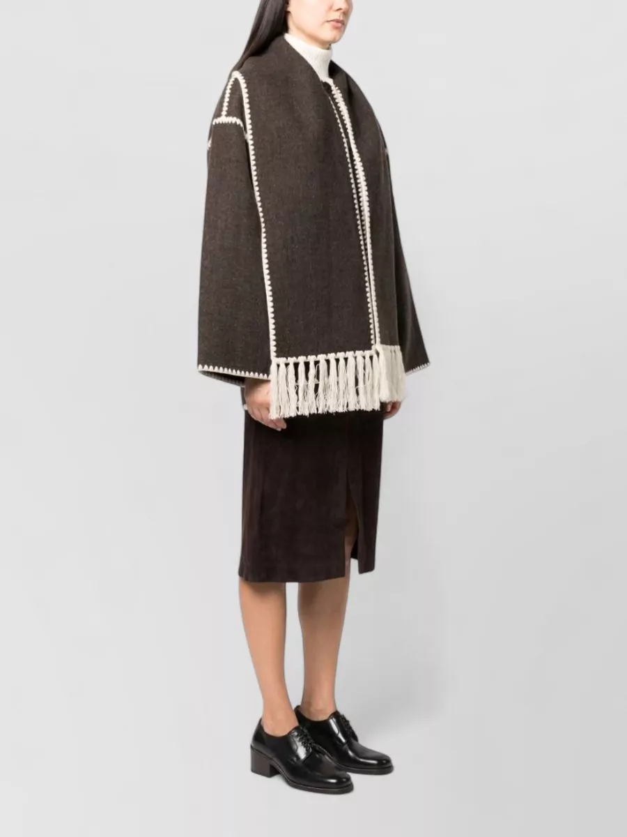 Totême Wool Scarf Jacket