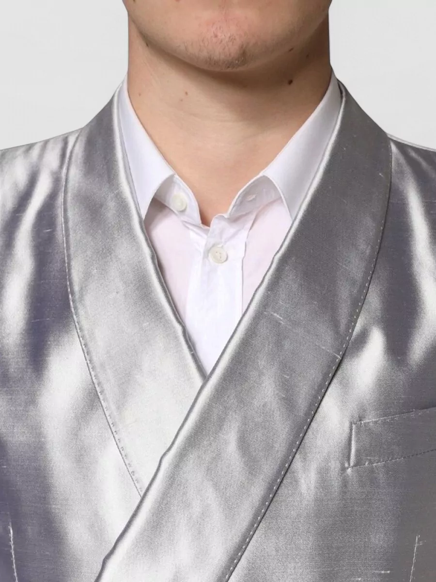 Dolce&Gabbana Silk Double Breasted Blazer