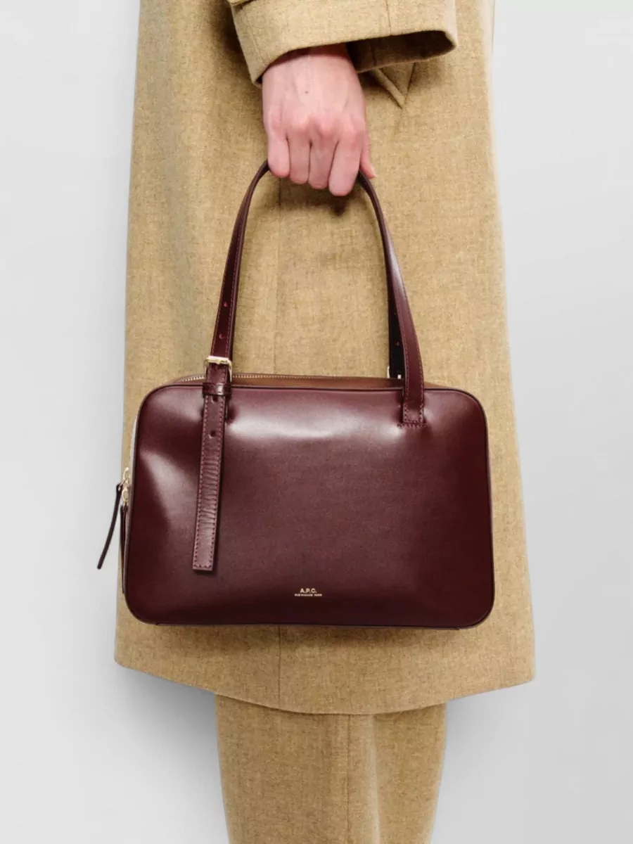 A.p.c. Virginie Leather Shoulder Bag