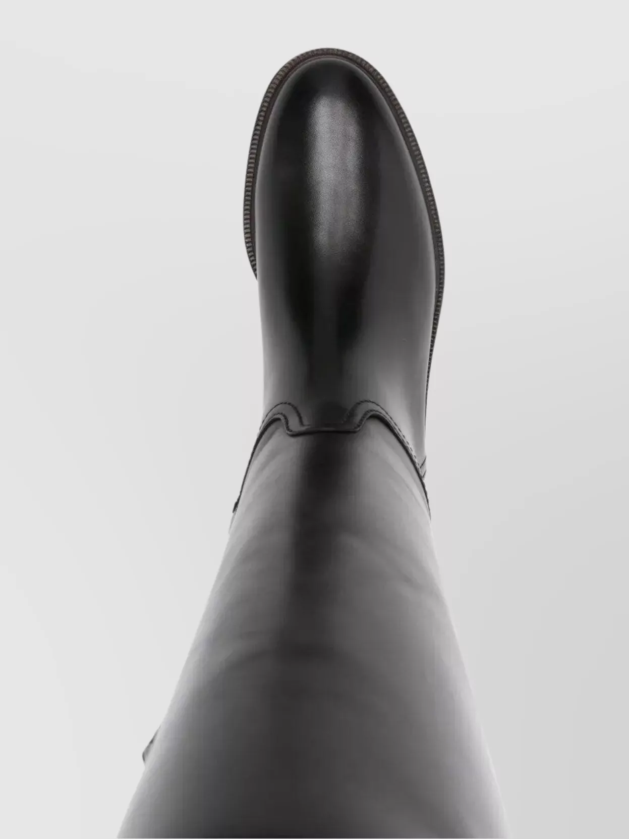 Brunello Cucinelli Knee High Leather Riding Footwear