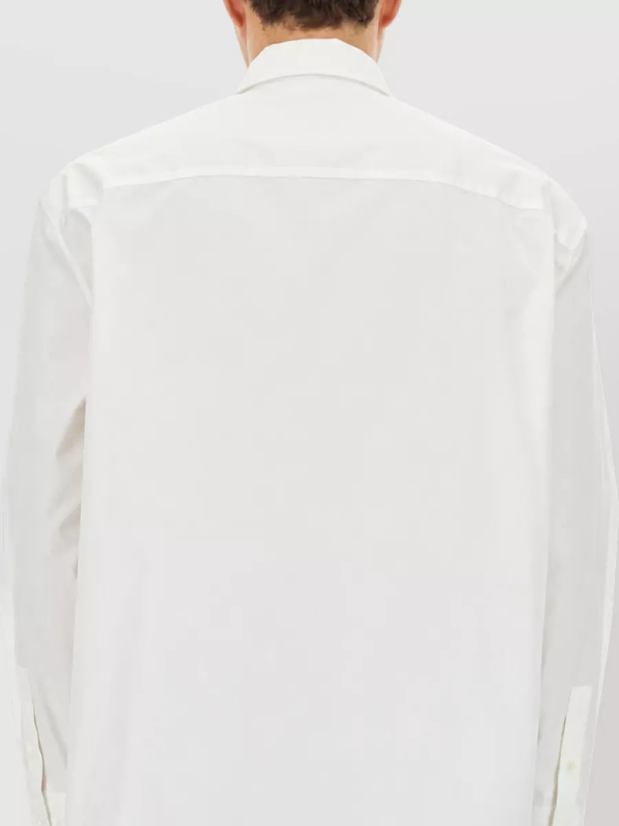 Off-White Oversized Cotton Shirt