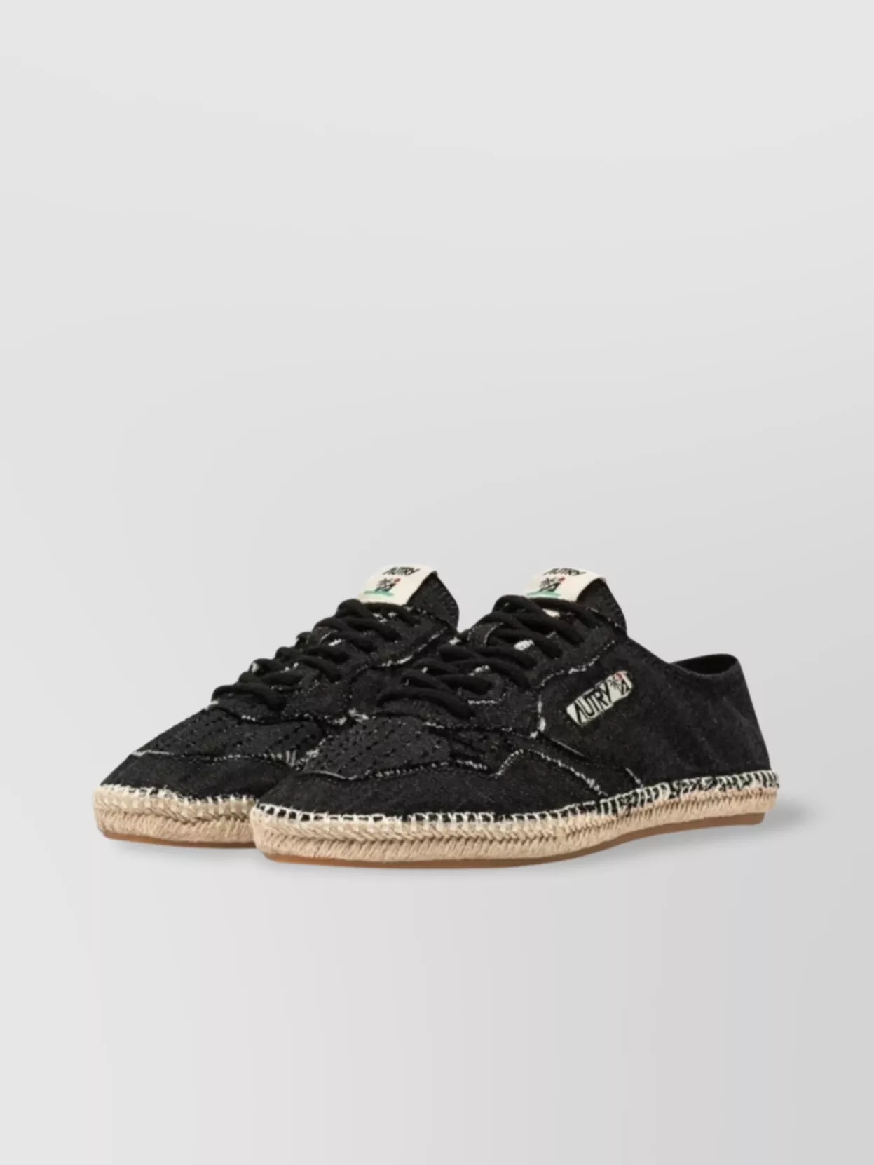Autry Low Top Denim Espadrilles Sneakers
