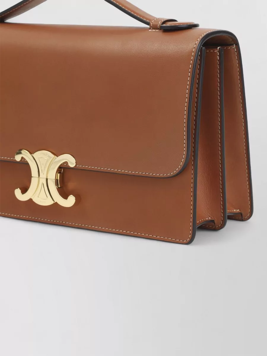 Celine Leather Cross-Body Bag