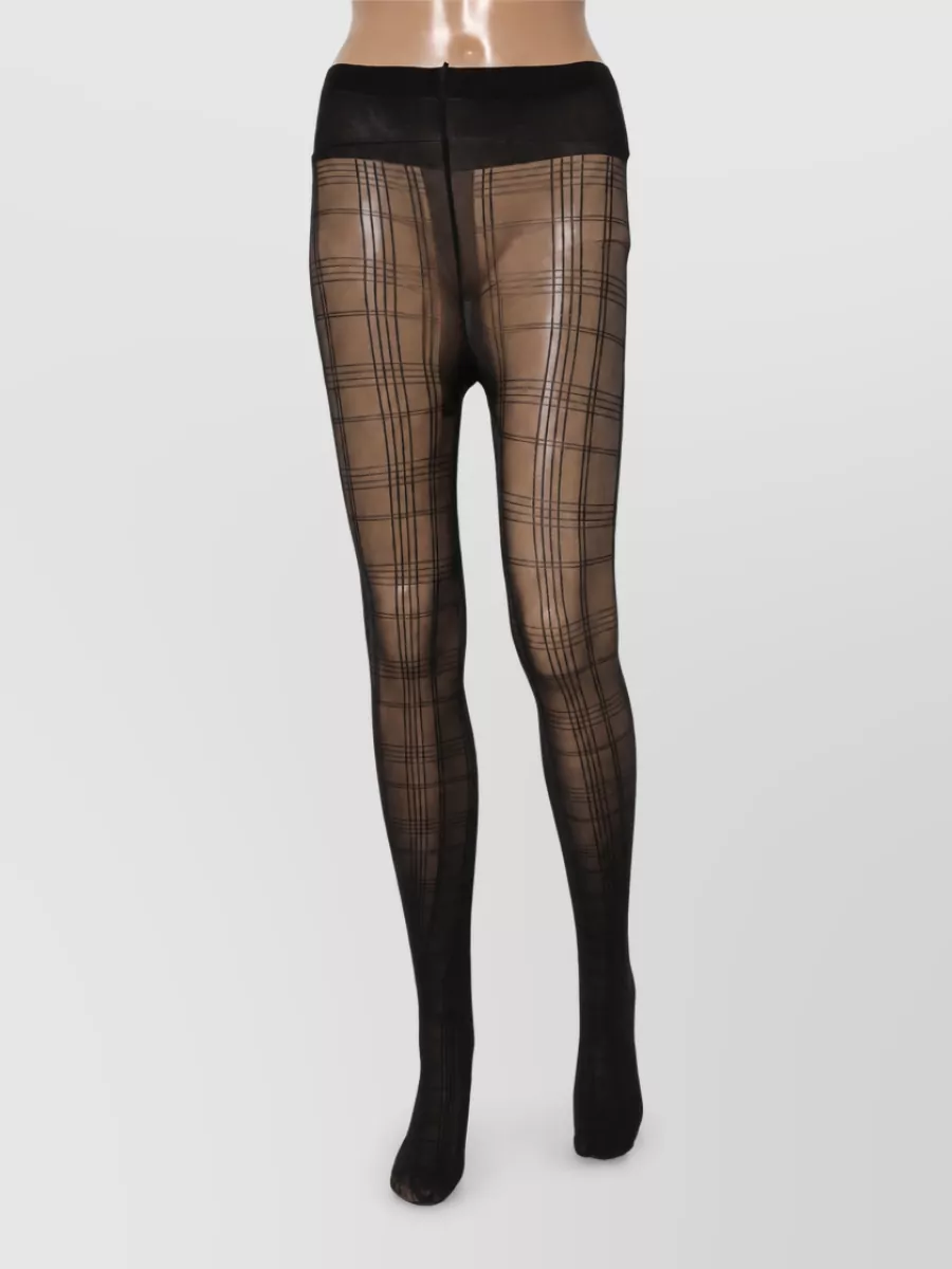 Dolce&Gabbana tartan pattern tights
