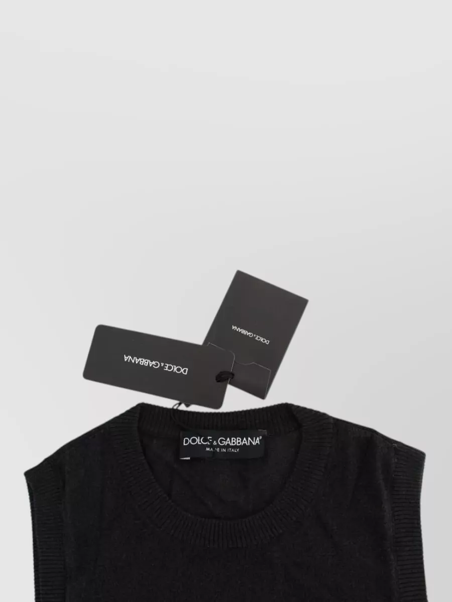 Dolce&Gabbana Sleeveless Crewneck Top