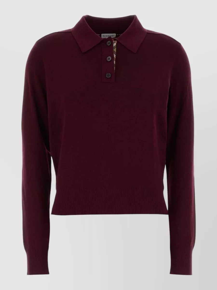 Burberry Wool polo shirt