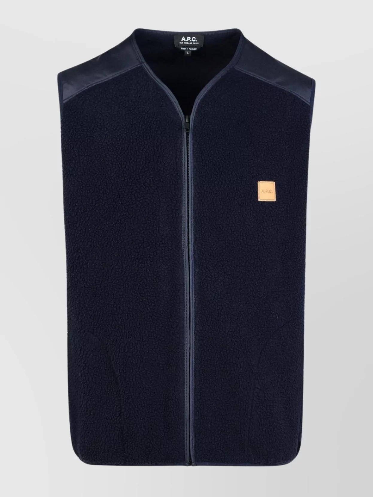 Shop Apc 'nate' Textured Sleeveless Vest