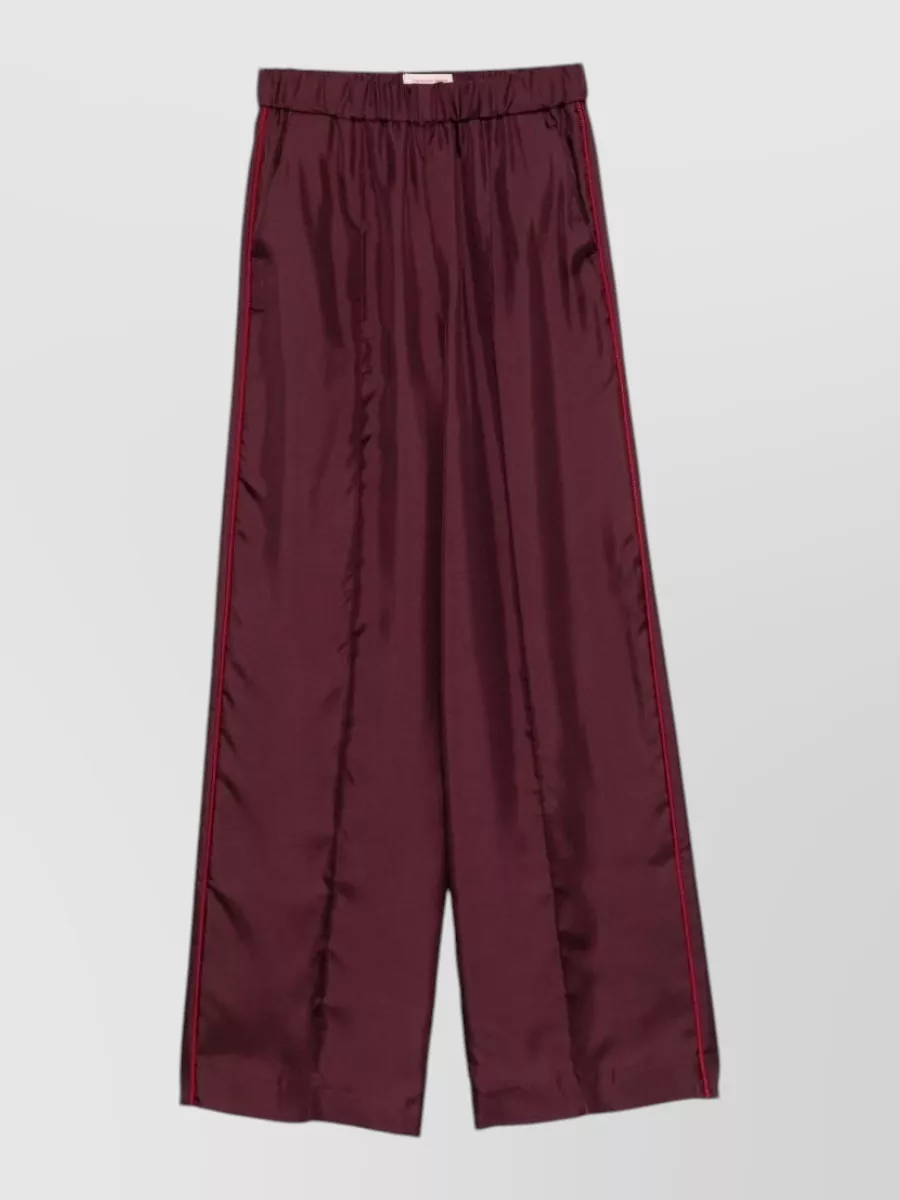 F.r.s For Restless Sleepers Silk Wide-Leg Pyjama Bottoms