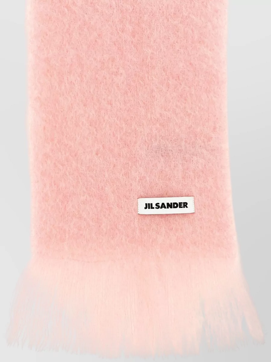 Jil Sander Mohair Wool Scarf