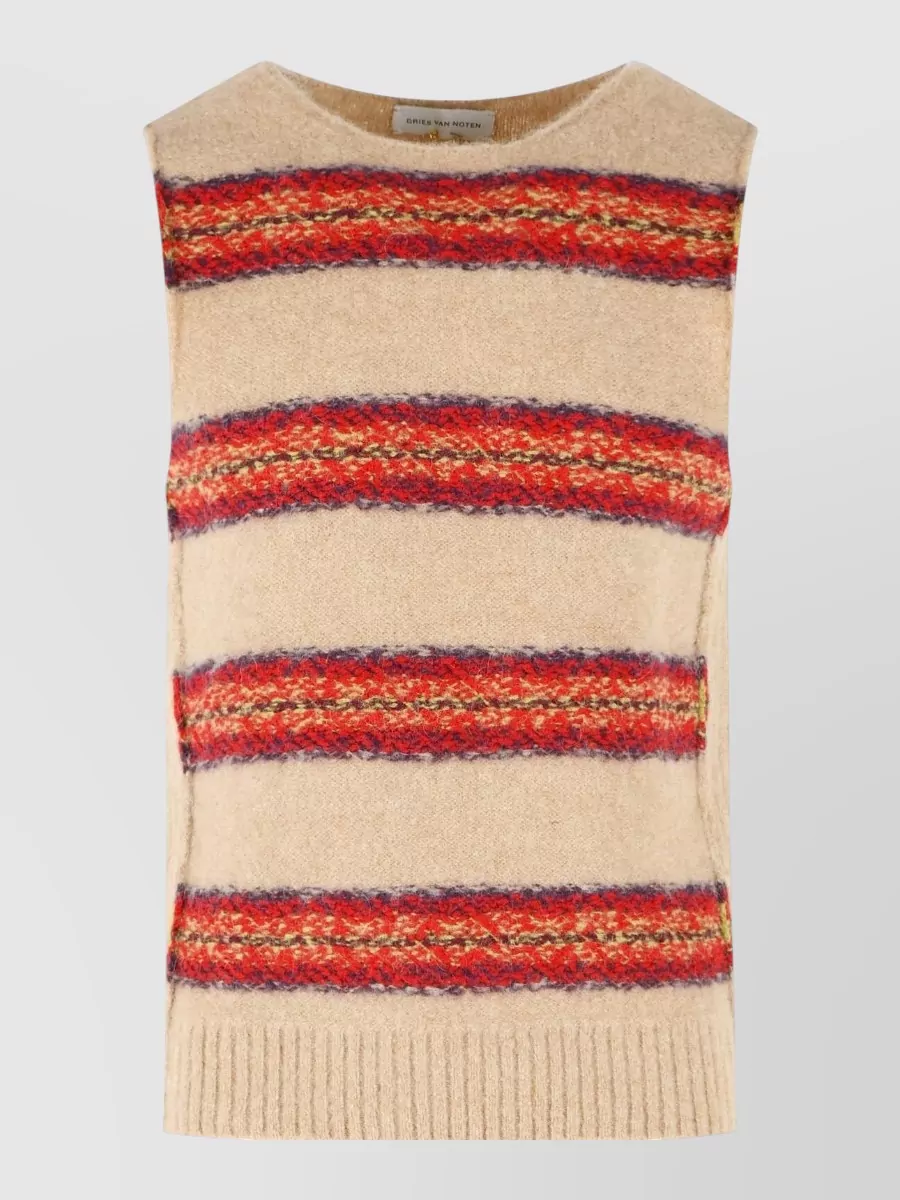 Dries Van Noten alpaca-blend vest