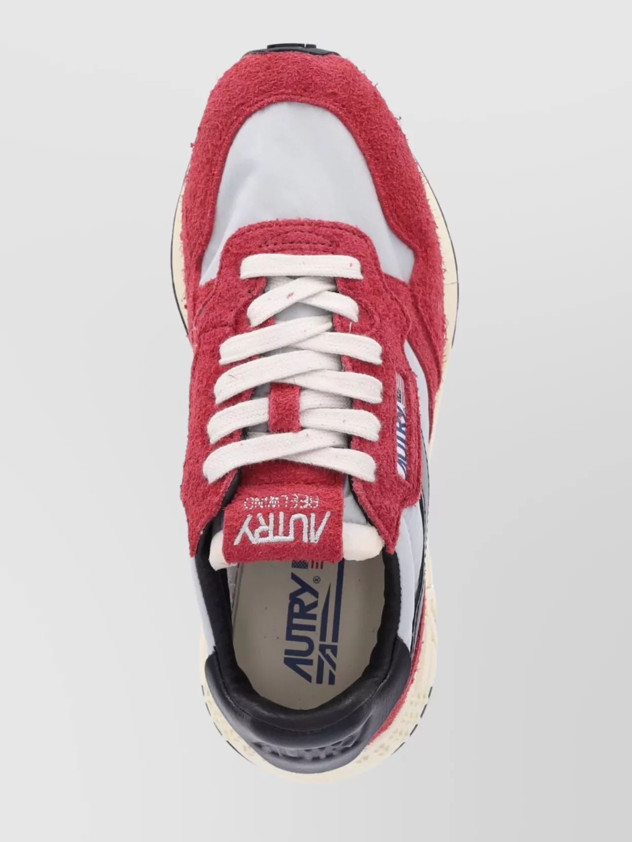 AUTRY LOW TOP SNEAKERS WITH RUBBER SOLE AND SUEDE PANELS