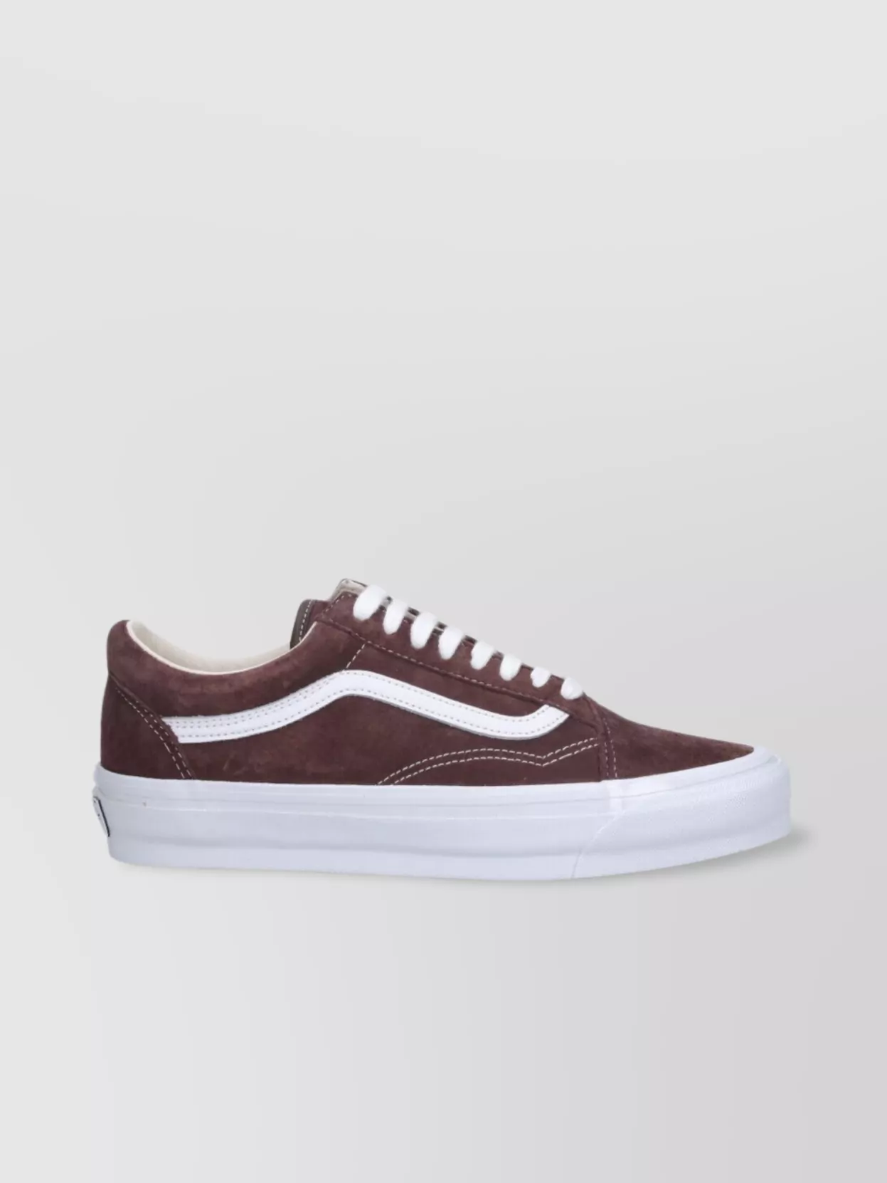Vans Low Top Suede Sneakers With Rubber Sole