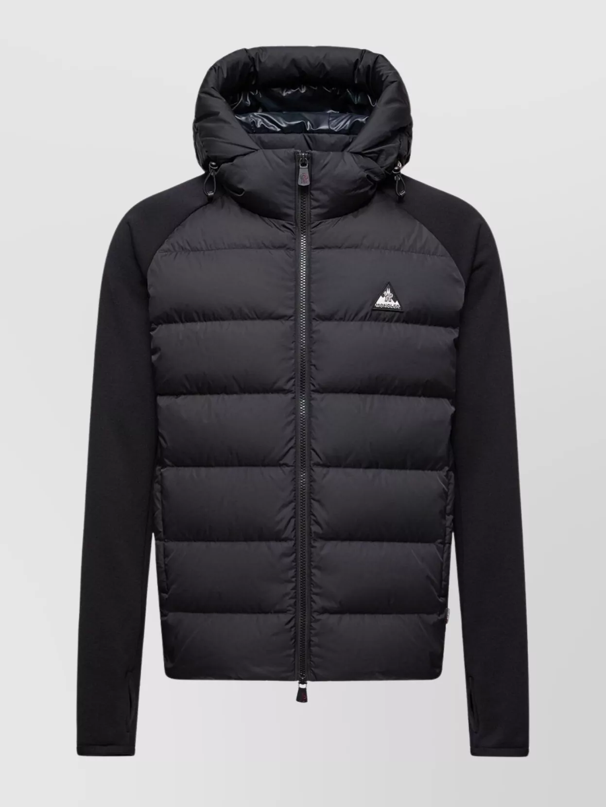 Moncler Polartec Zip-up Hoodie Hood Long Sleeves In Multi