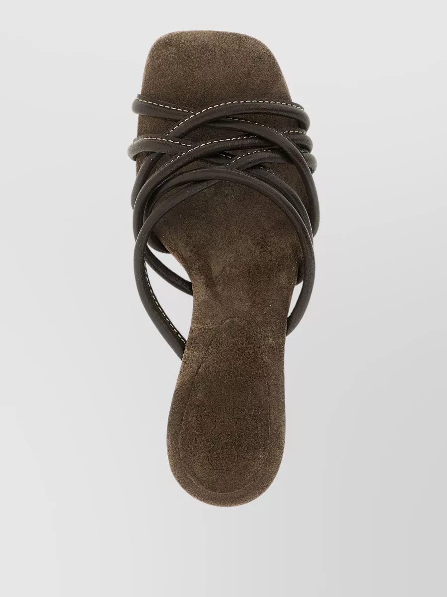 Brunello Cucinelli Leather Sandals