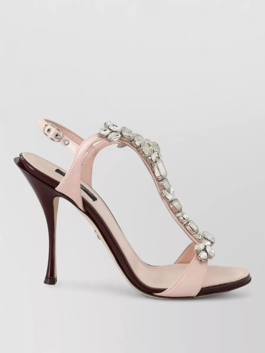 Dolce&Gabbana crystal-embellished stiletto sandals