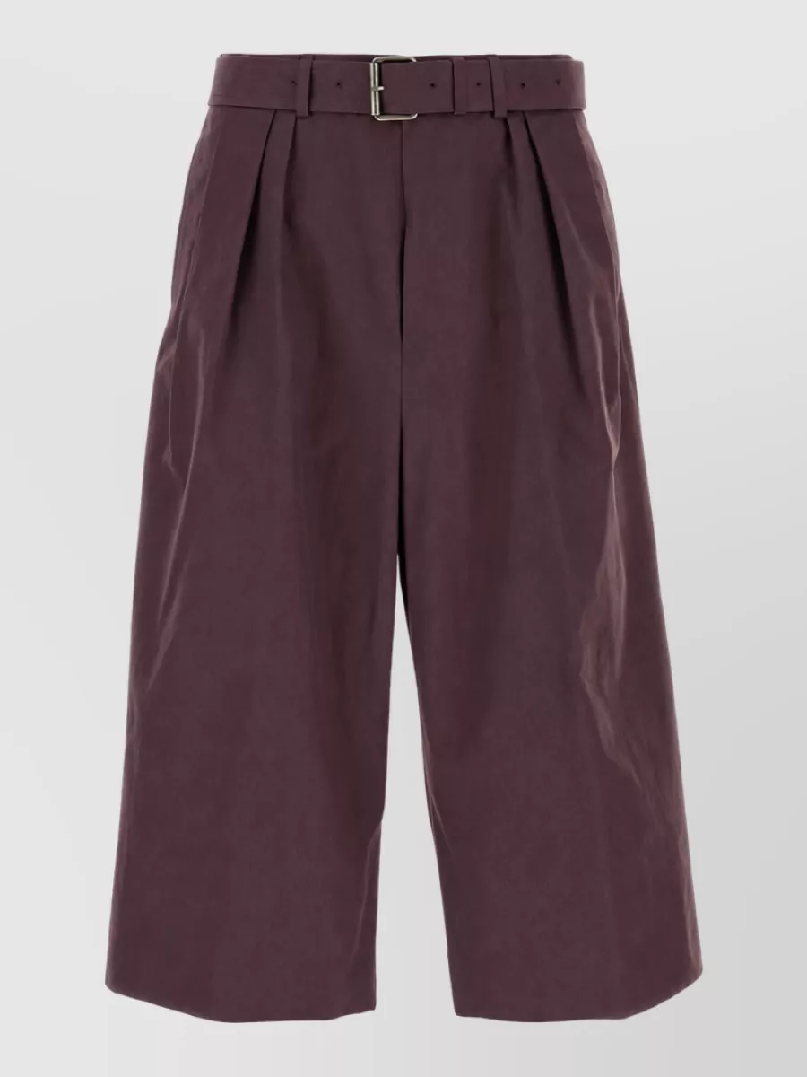 Dries Van Noten Cotton tailored bermuda shorts