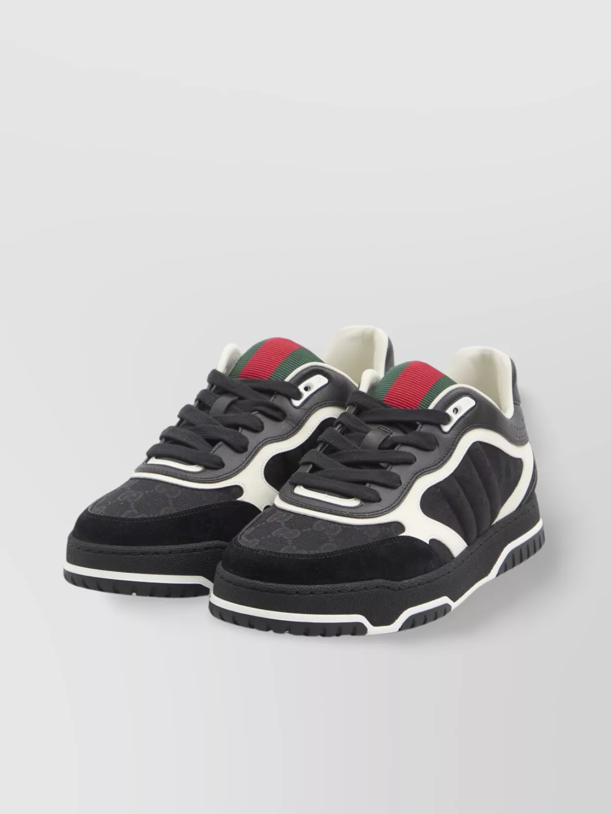 Gucci Re-Web Sneakers In Original Gg Fabric
