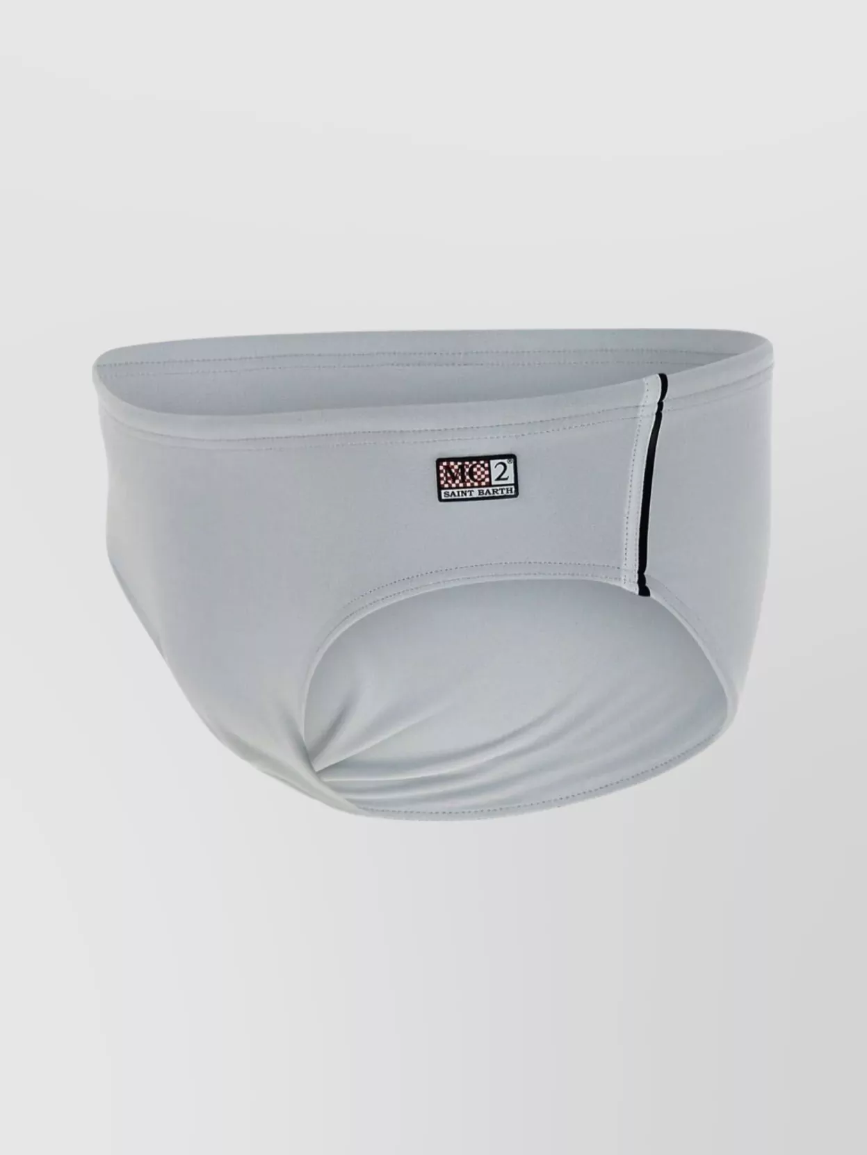 Mc2 Saint Barth Piping Swimsuit Elastic Waistband