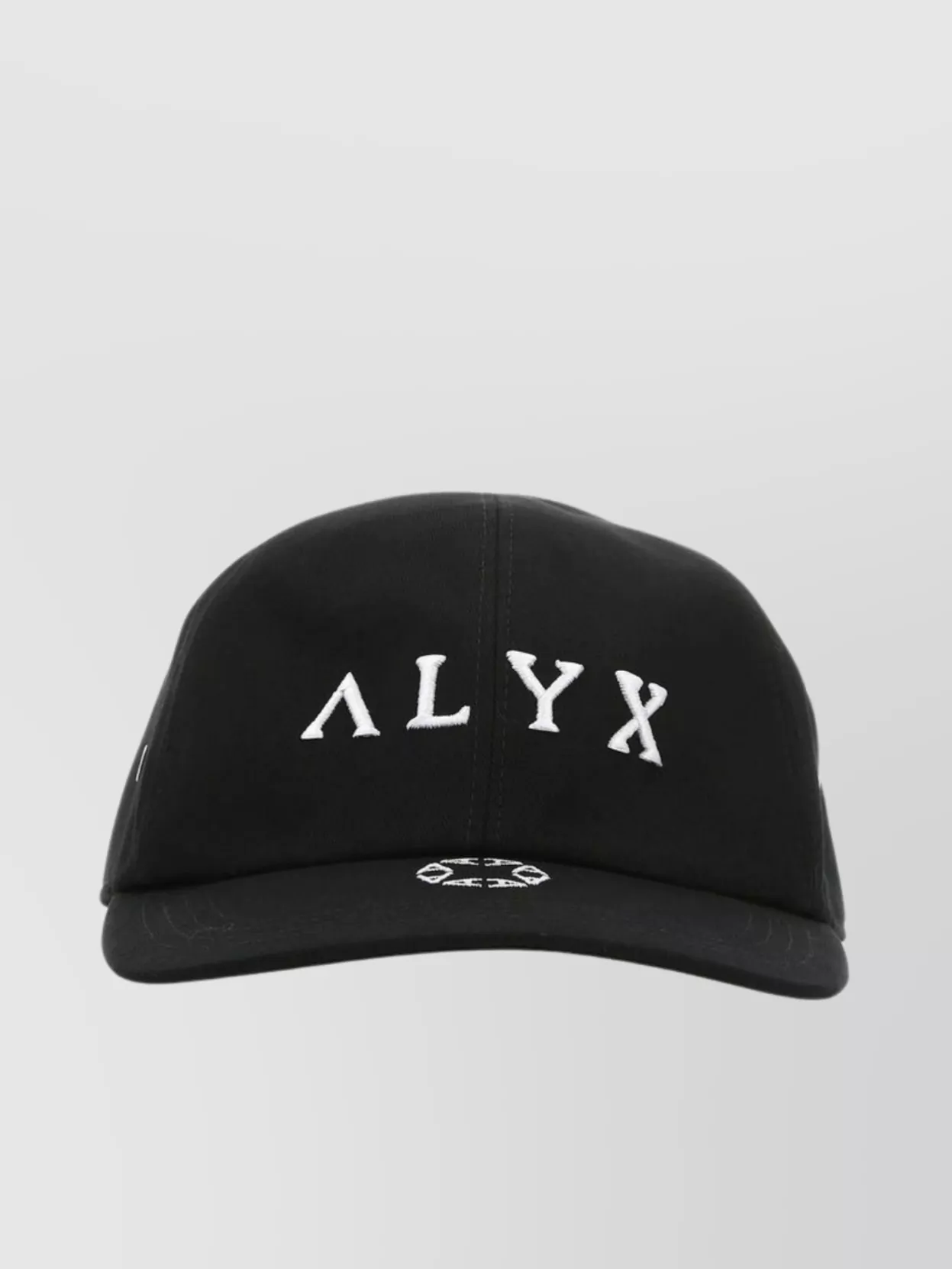 Shop Alyx Contoured Cotton Baseball Cap In Black