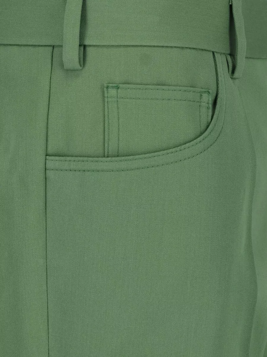 Marni Wool Straight-Leg Tailored Trousers